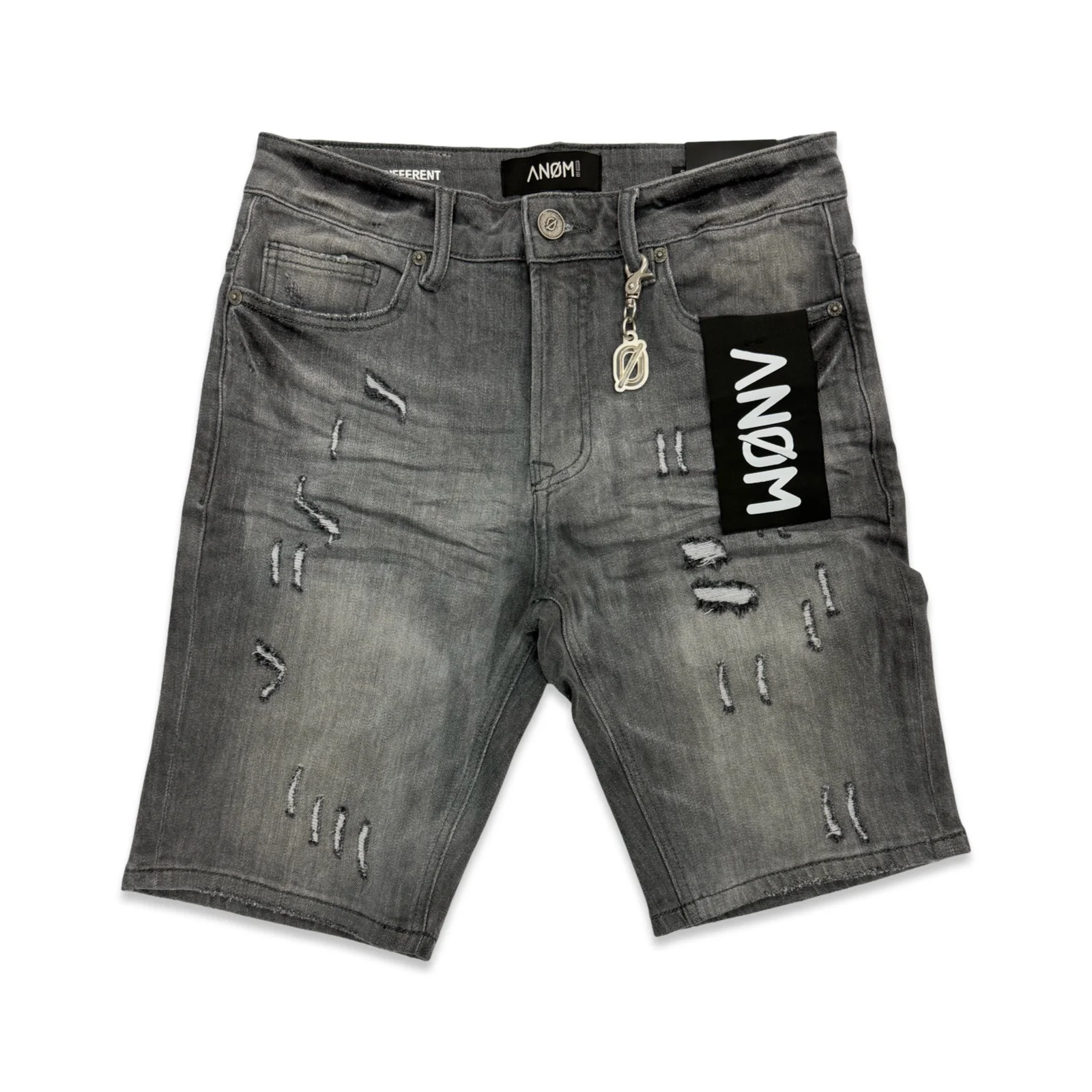 Anom “Shadow” Grey Wash Shorts