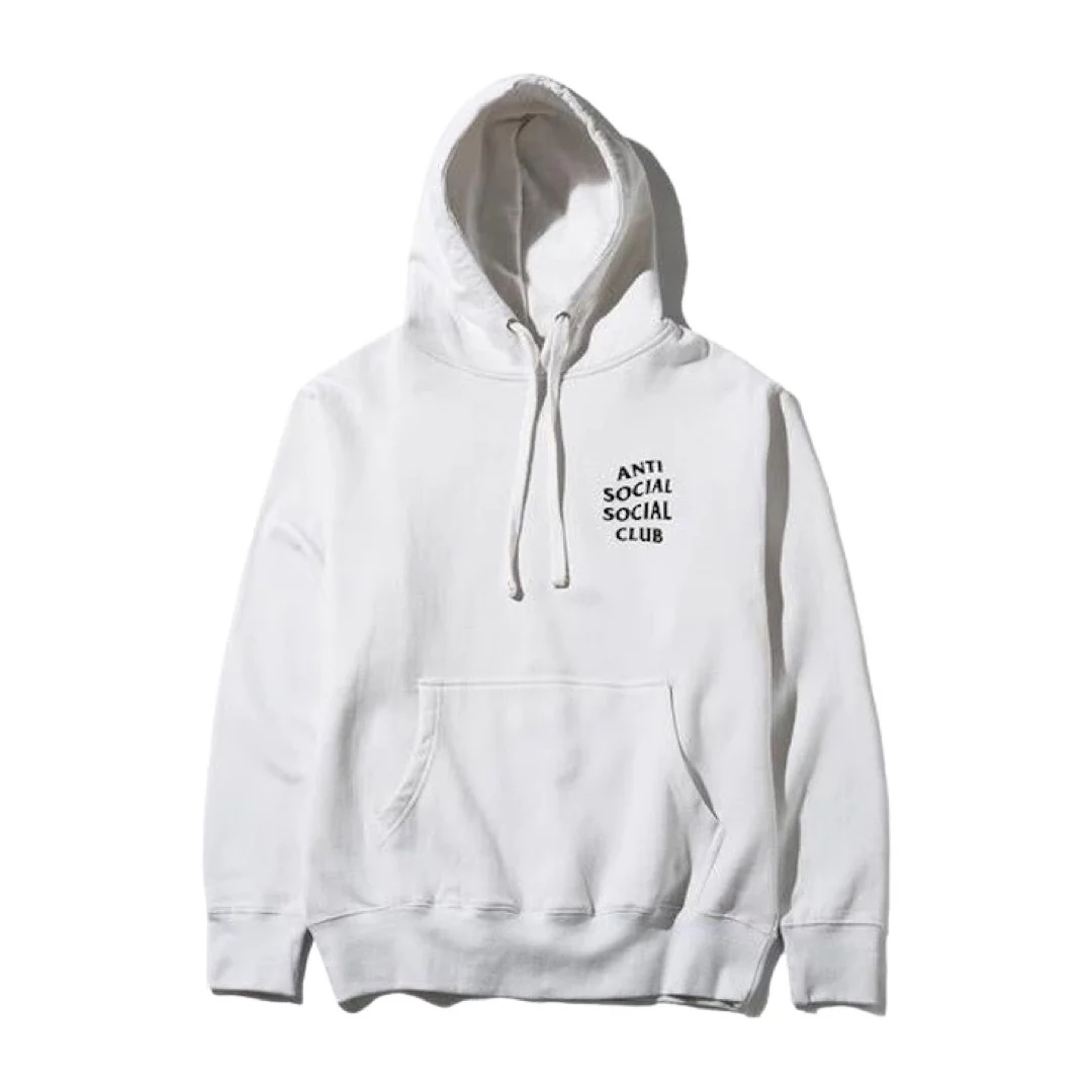 Anti Social Social Club Kkoch White Hoodie - Image 2