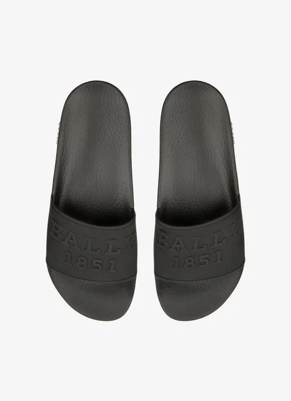 Bally Slaim Sandal In Black - Image 2