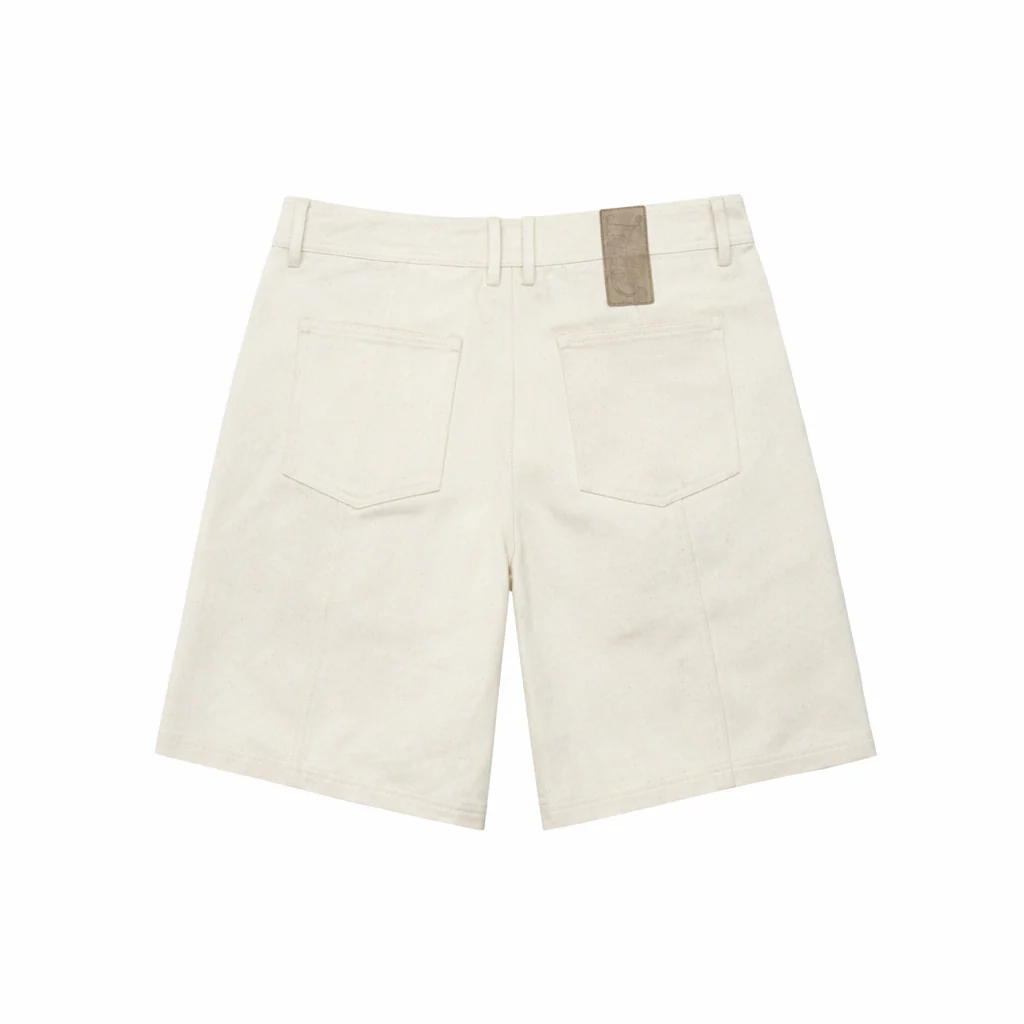 By Appt Only “Aura” Cream Shorts - Image 2