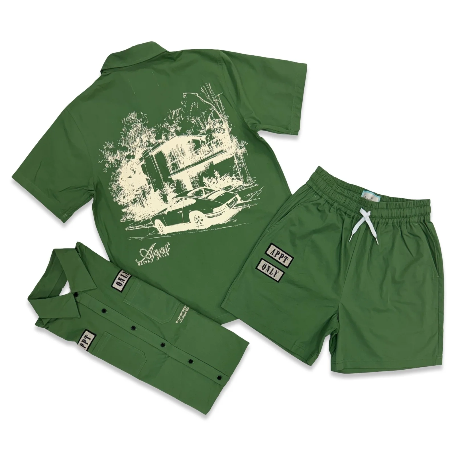 By Appt Only “Motor Club” Short Set