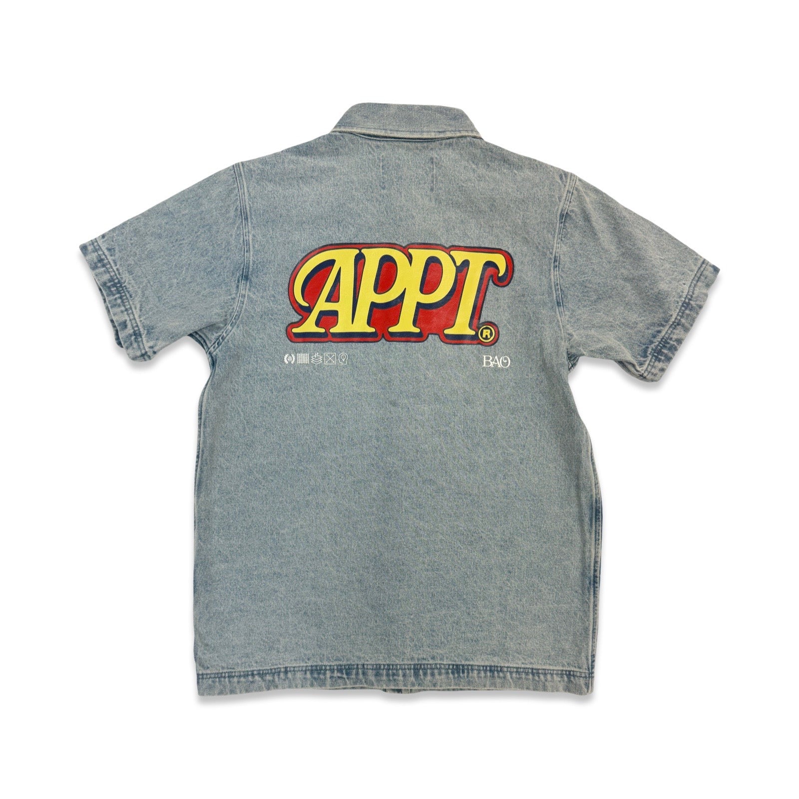 By Appt Only “Sync” Indigo Button Up - Image 2