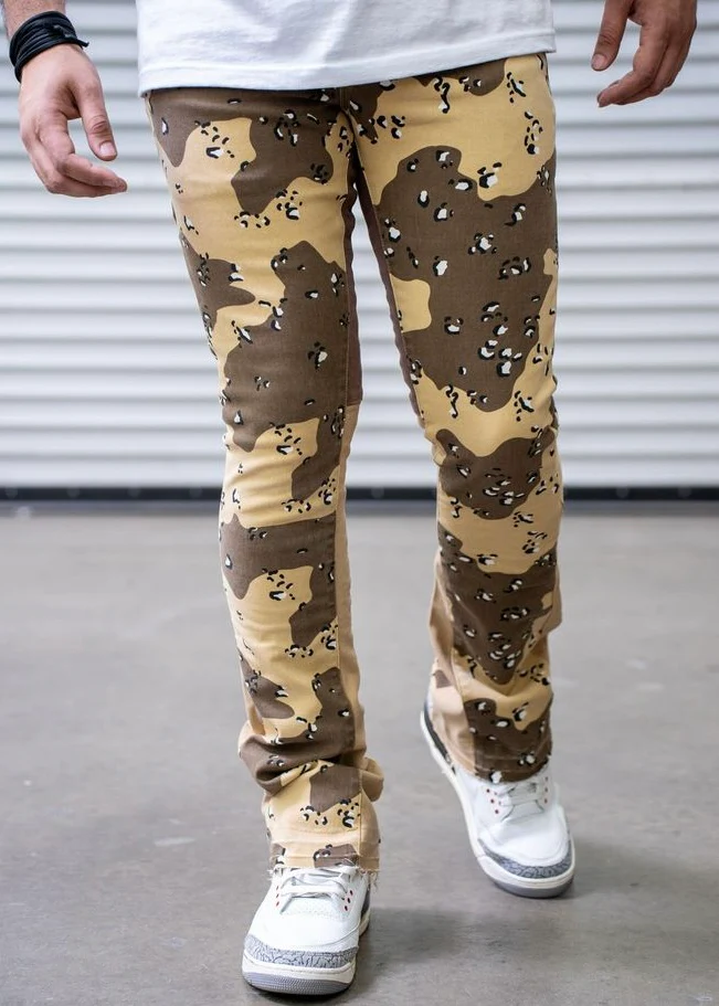 Damati Naqab Desert Stacked Jeans (DMT-24-005) - Image 2