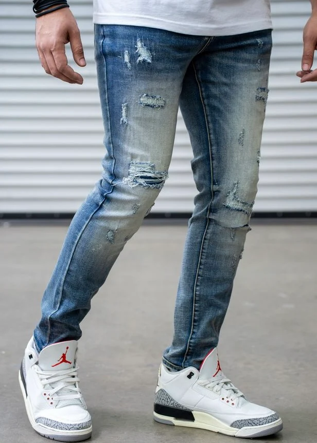 Damati Tuscany Vintage Blue Jeans (DMT-209) - Image 2