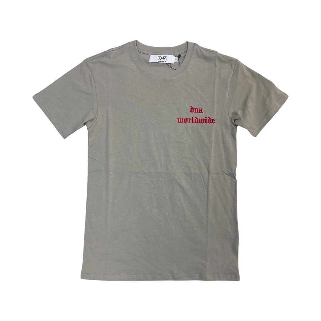 DNA Worldwide Web Grey/Red Tee