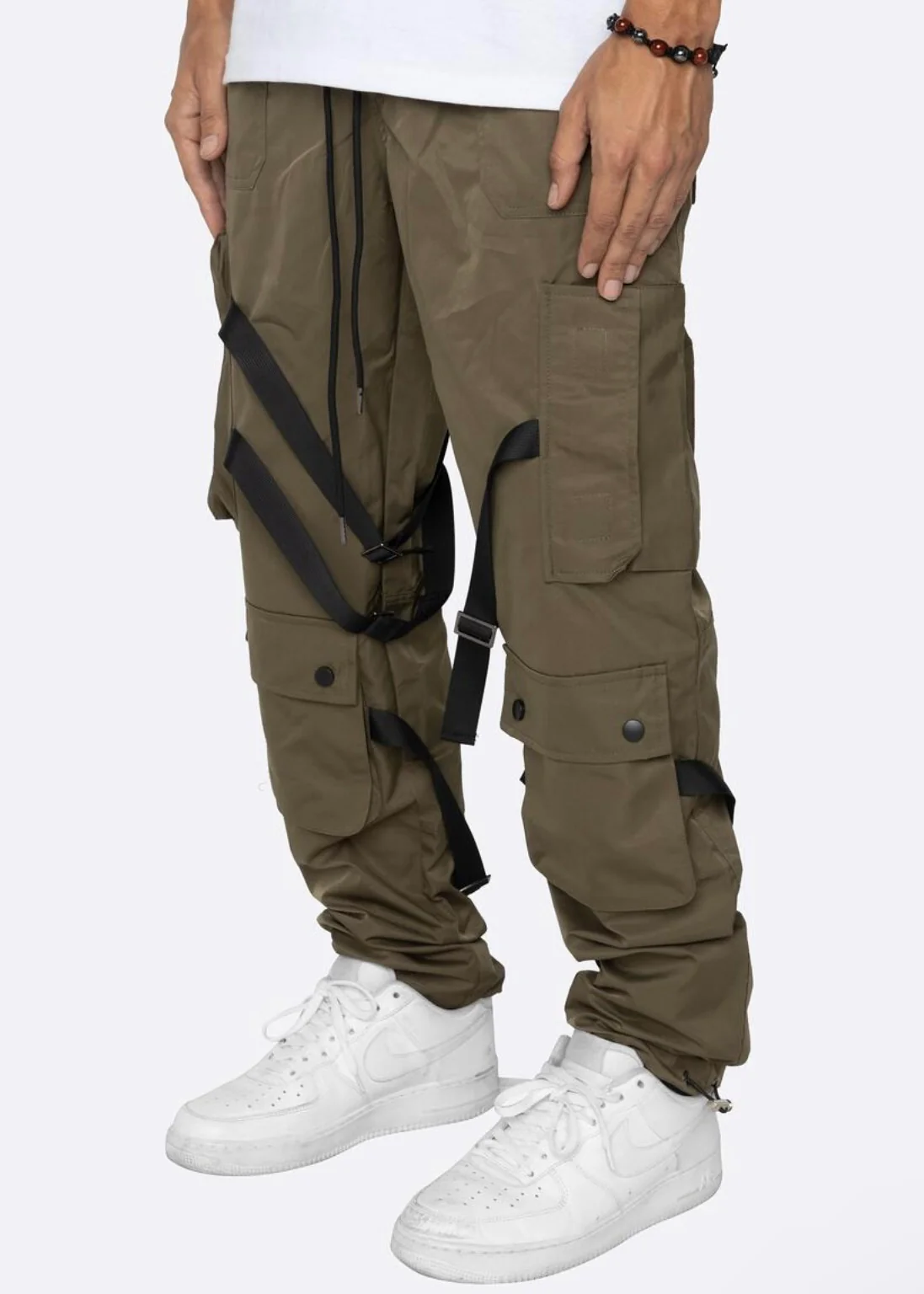 Eptm Tayhwa Olive Strap Cargo Pants - Image 2