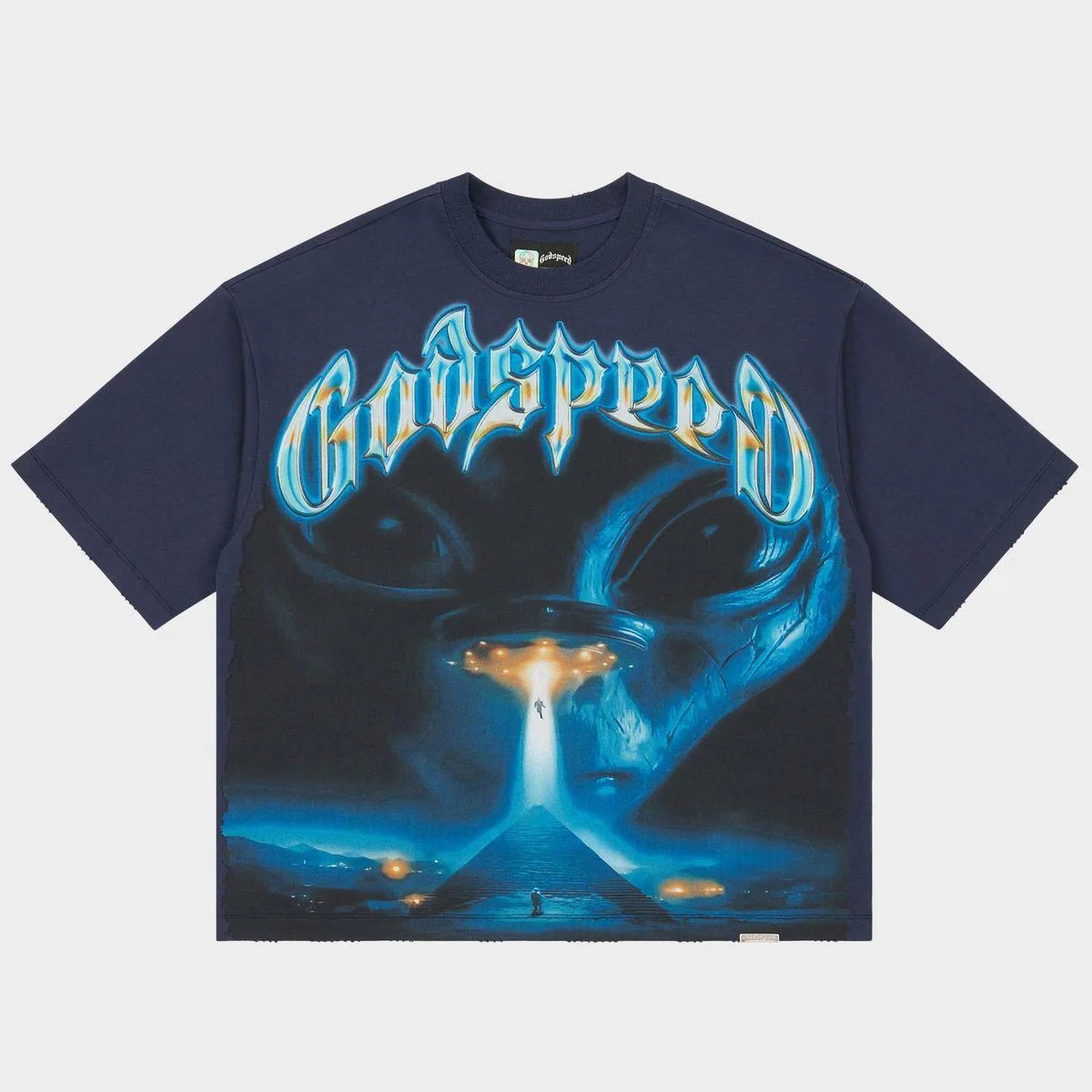 Godspeed “Ascension” Navy Tee