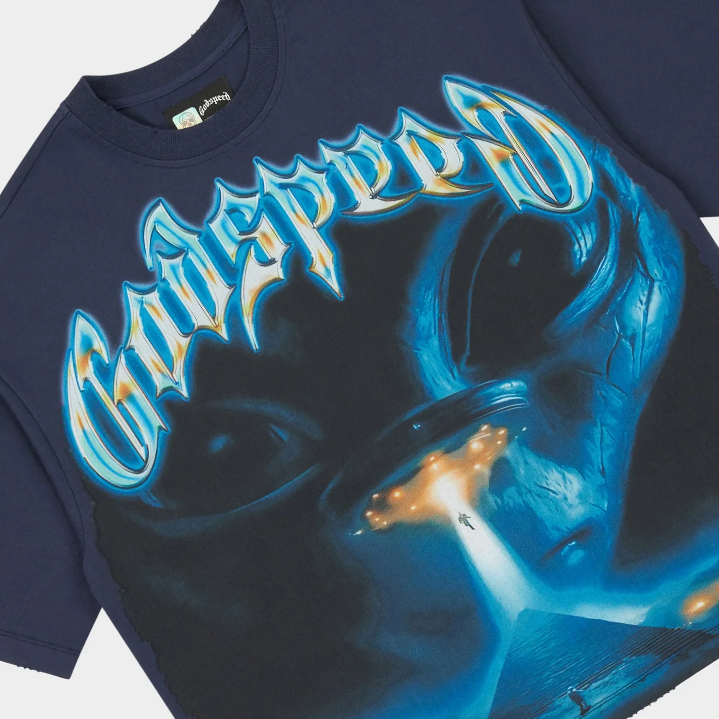 Godspeed “Ascension” Navy Tee - Image 2