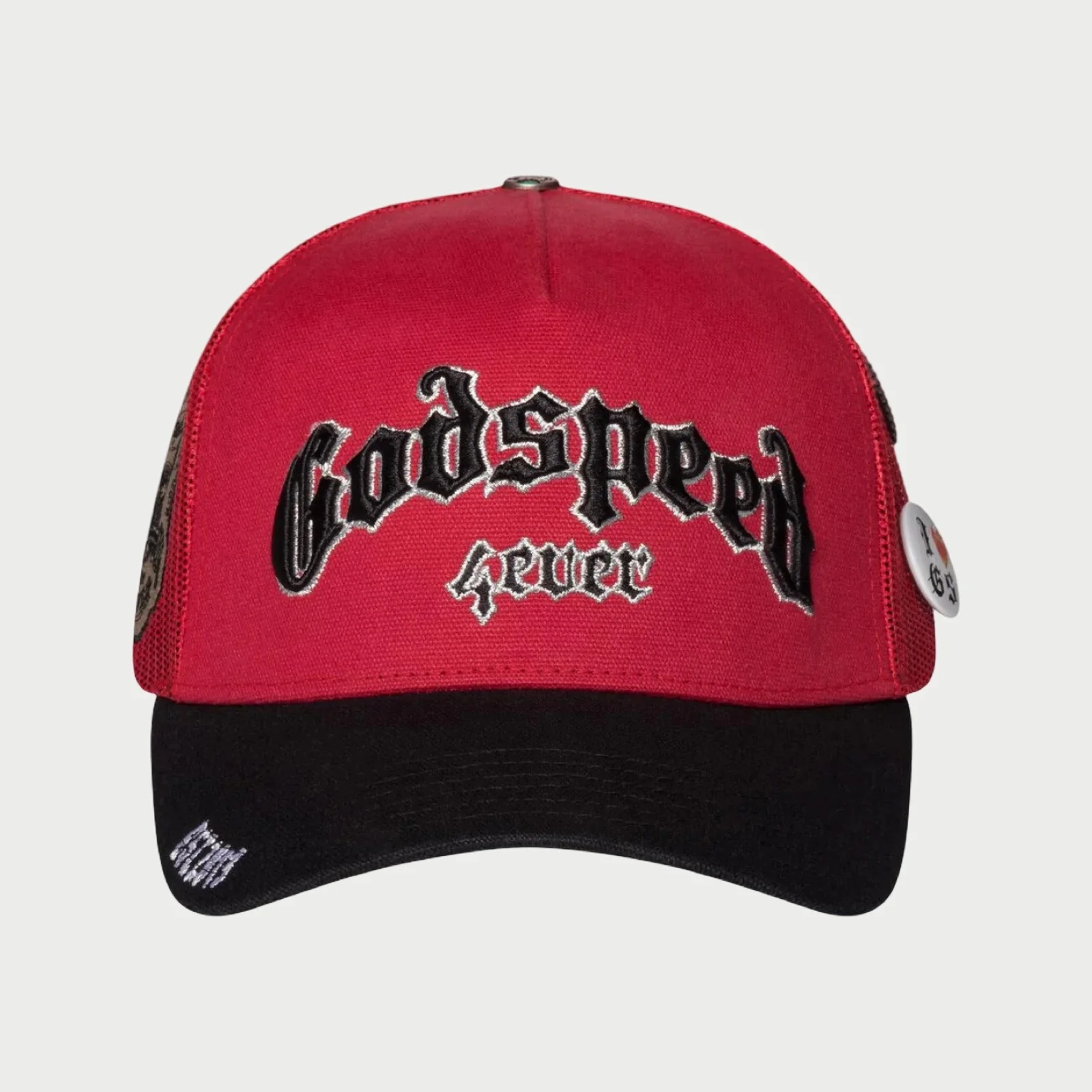 Godspeed “Forever” Red/Black Trucker Hat