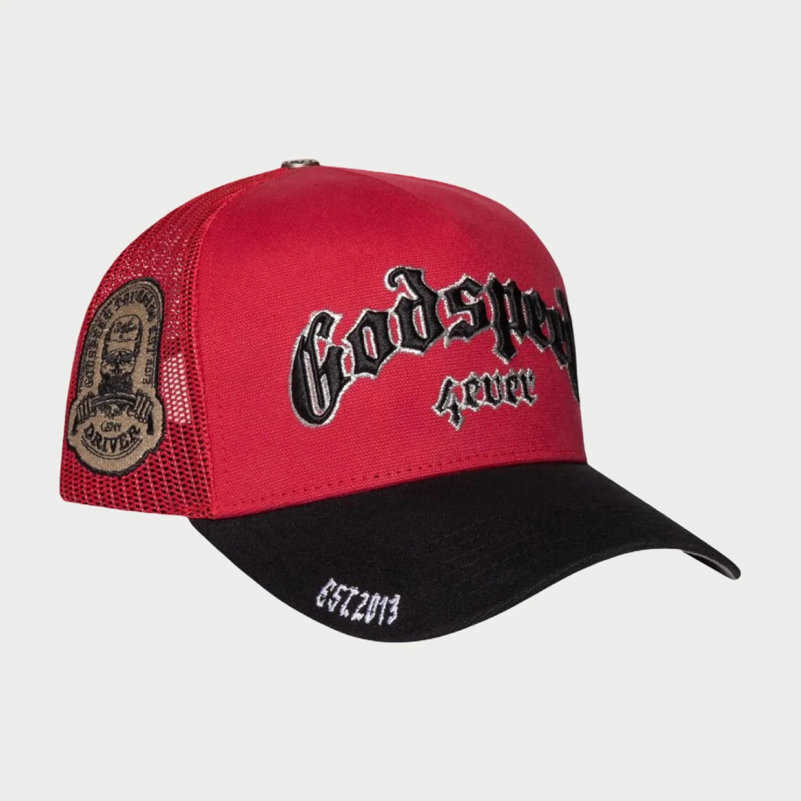 Godspeed “Forever” Red/Black Trucker Hat - Image 3
