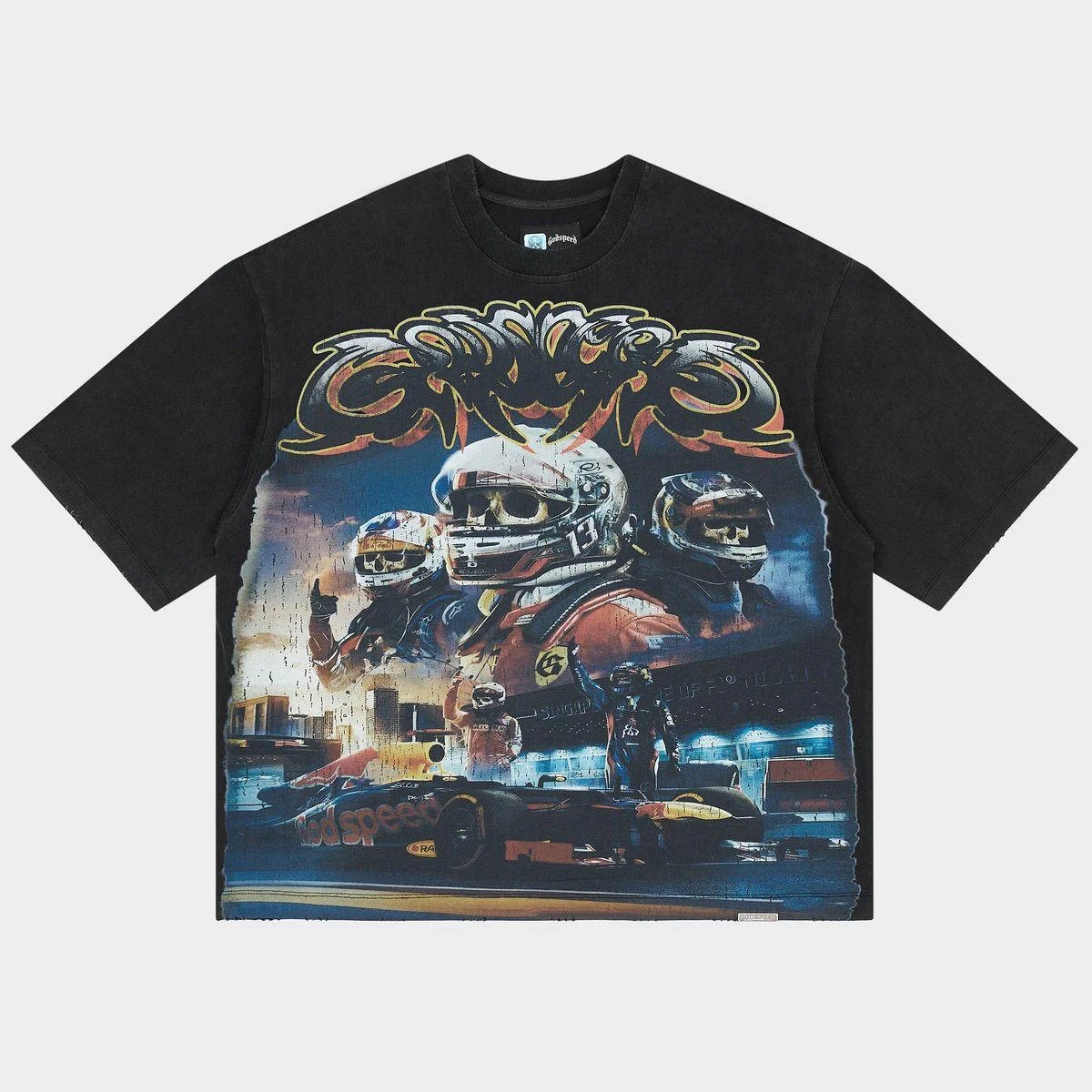 Godspeed “Front Runners” Black Tee