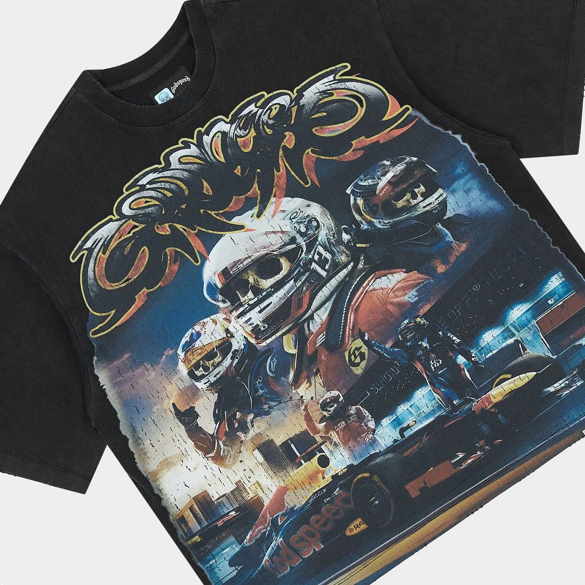 Godspeed “Front Runners” Black Tee - Image 2