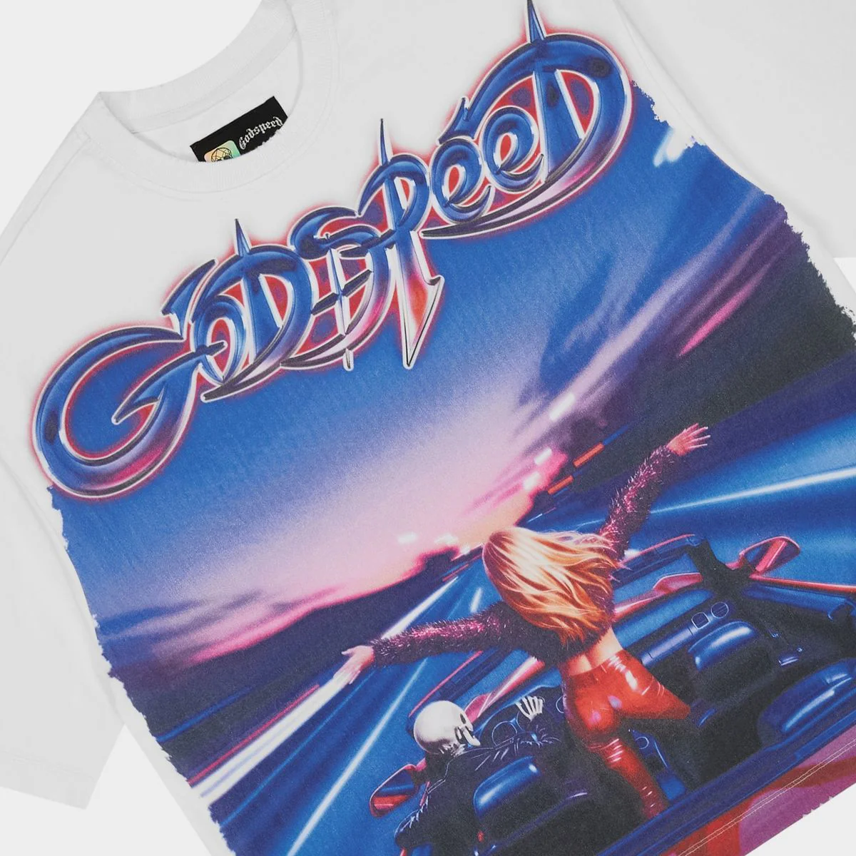 Godspeed “Fun” White Tee - Image 2