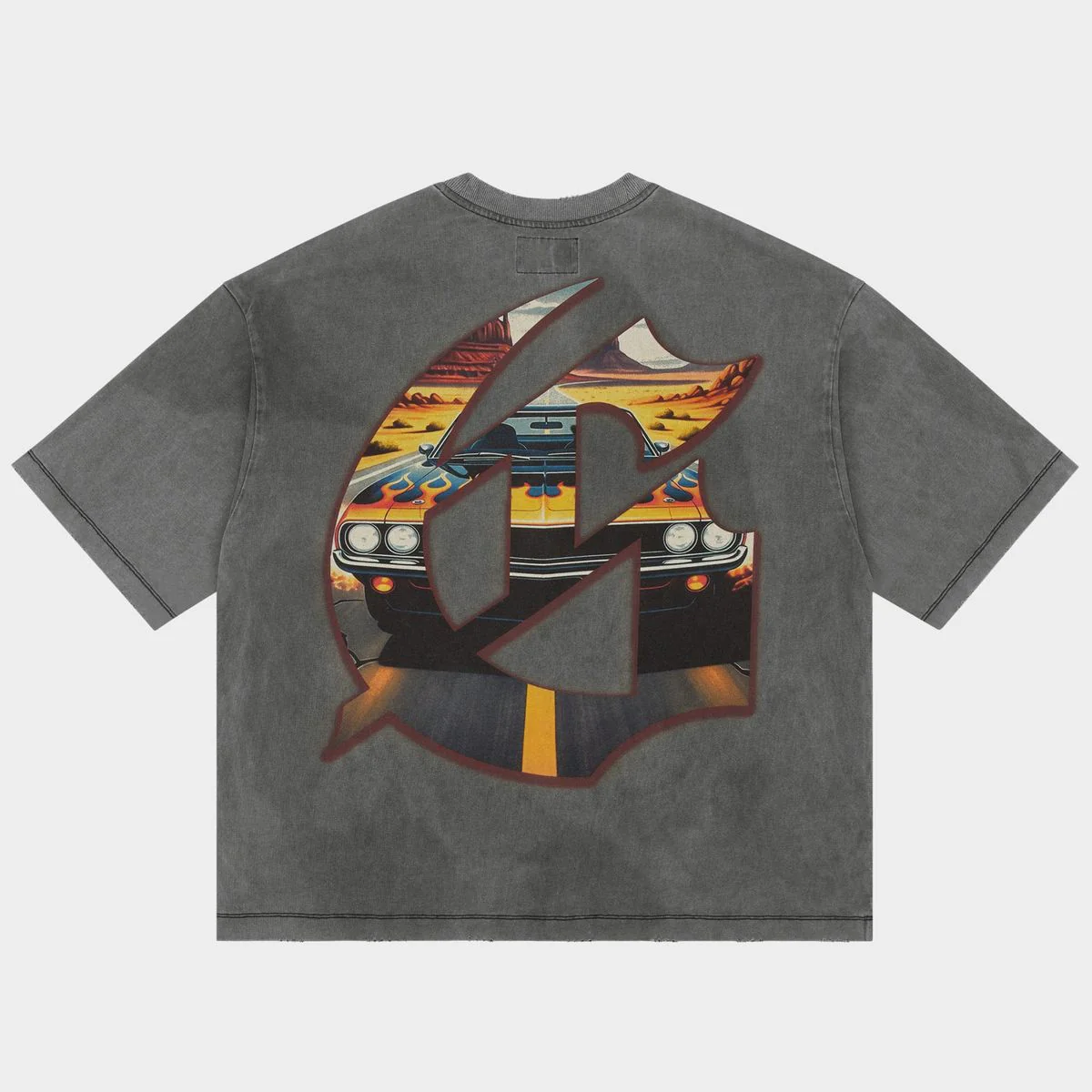 Godspeed “On The Run II” Grey Tee - Image 3