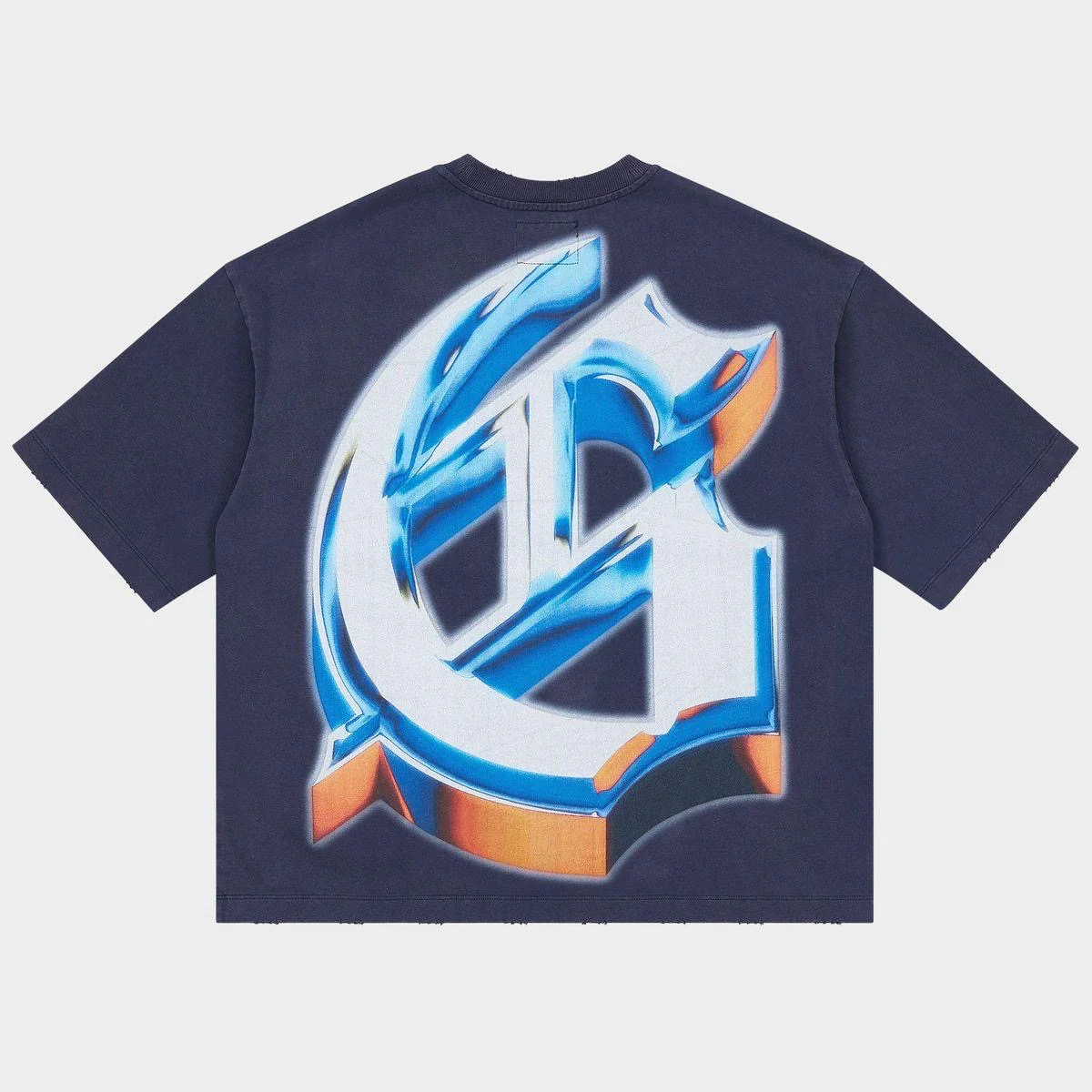 Godspeed “Queen’s Gambit” Navy Tee - Image 3