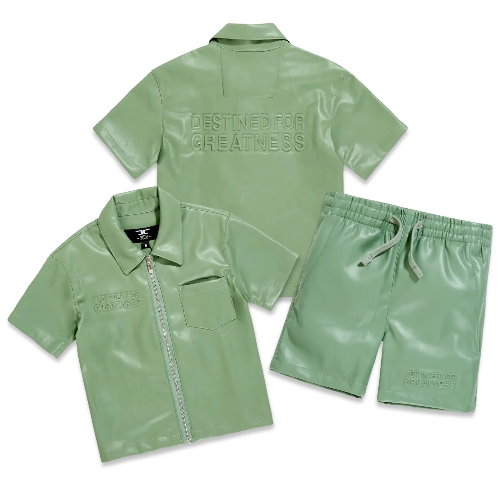 JC Kids “Destined For Greatness” Moss Short Set