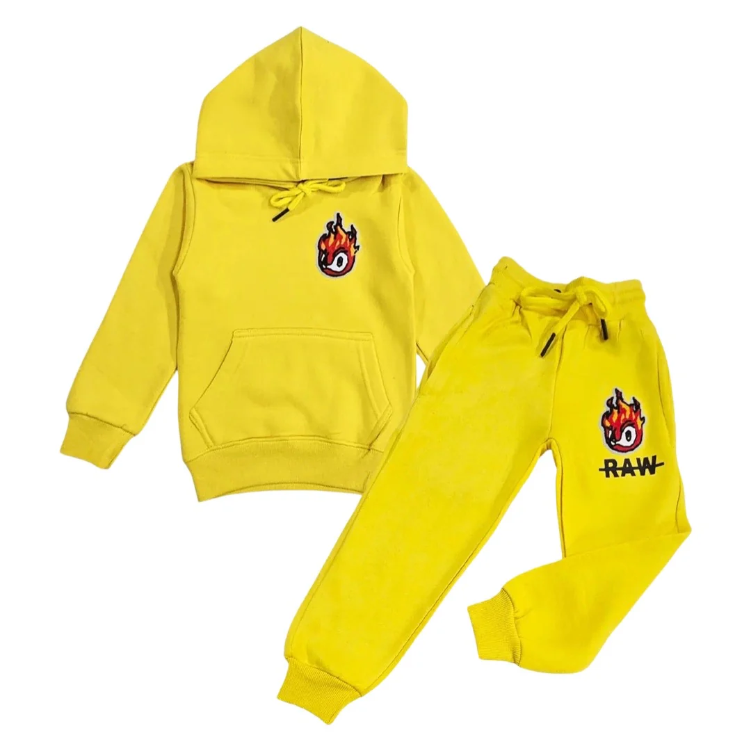 Kids Flame Yellow Set - Image 2