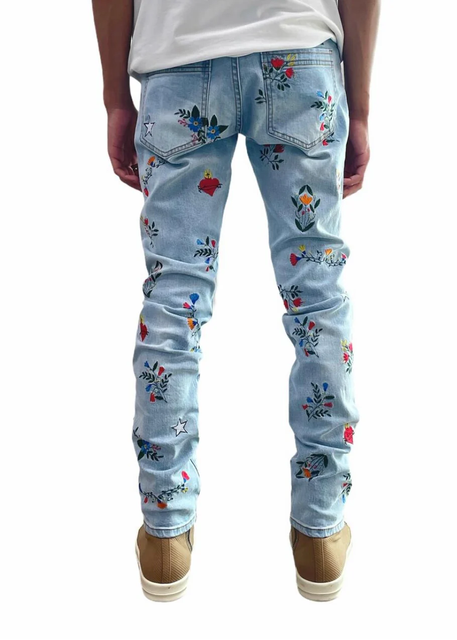 Lifted Anchors Rialto Embroidered Jeans - Image 2