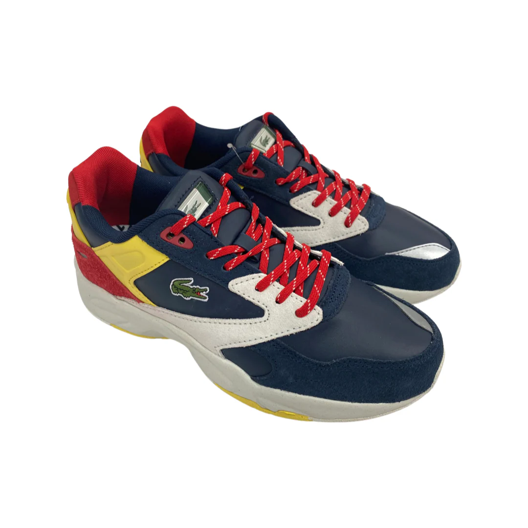 Low Top Storm Sneaker (Navy/Red) - Image 2
