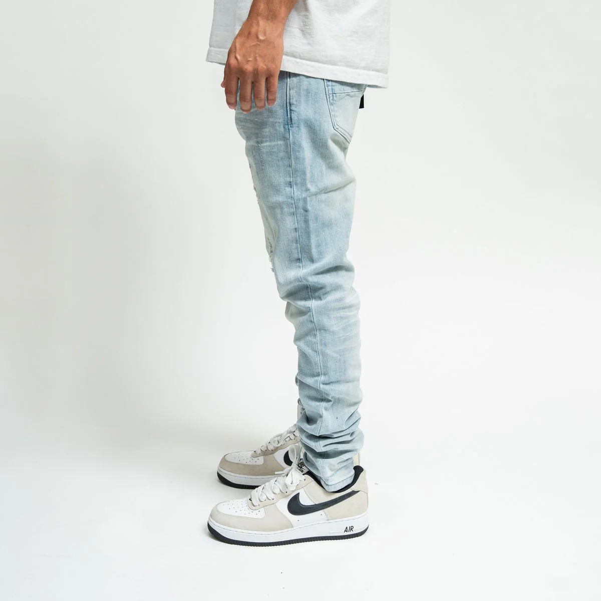 Pali “Ice Blue” Wash Jeans (NZ04) - Image 3