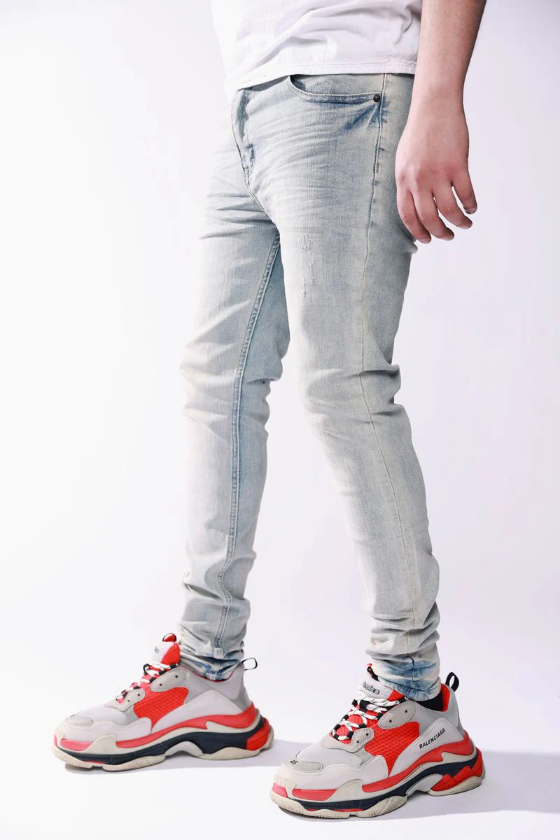 Pali “Khaki Blue” Wash Jeans (001) - Image 2