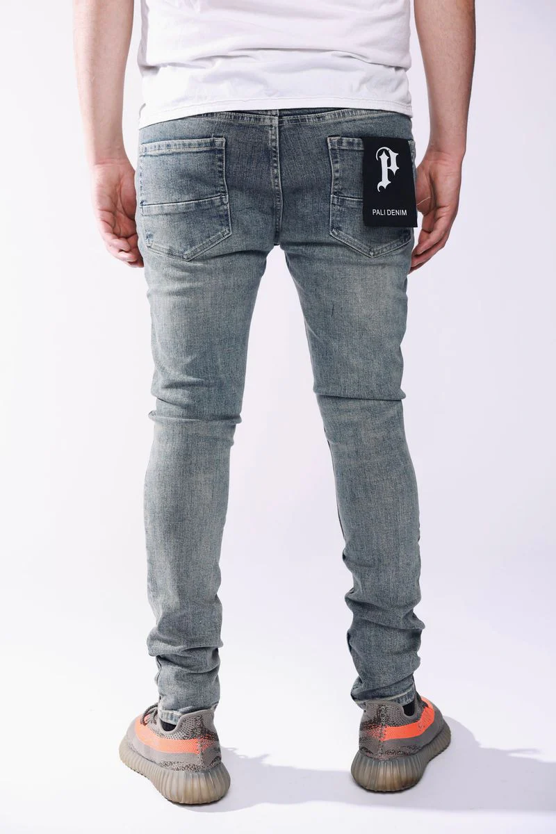 Pali “Ripped” Vintage Blue Jeans (PL012) - Image 2