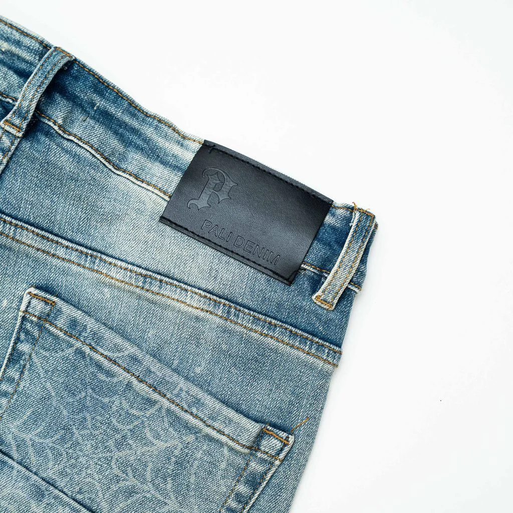 Pali “Spider” Web Wash Jeans - Image 2