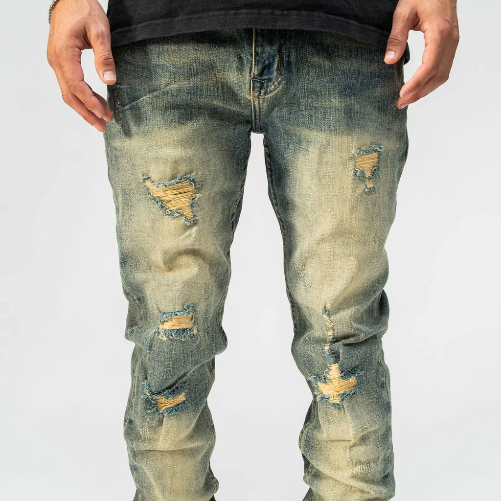 Pali “Vintage” Fade Wash Jeans (PL024) - Image 2