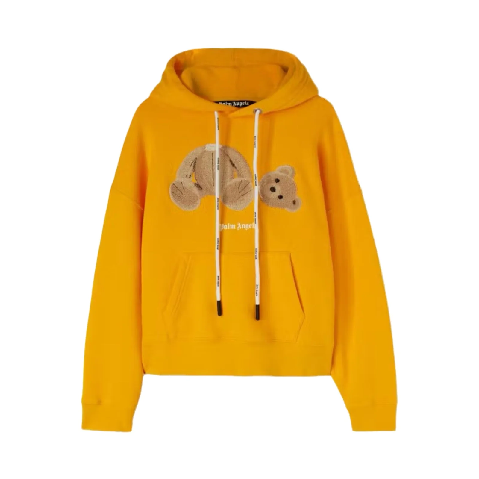Palm Angels Bear Yellow Hoodie