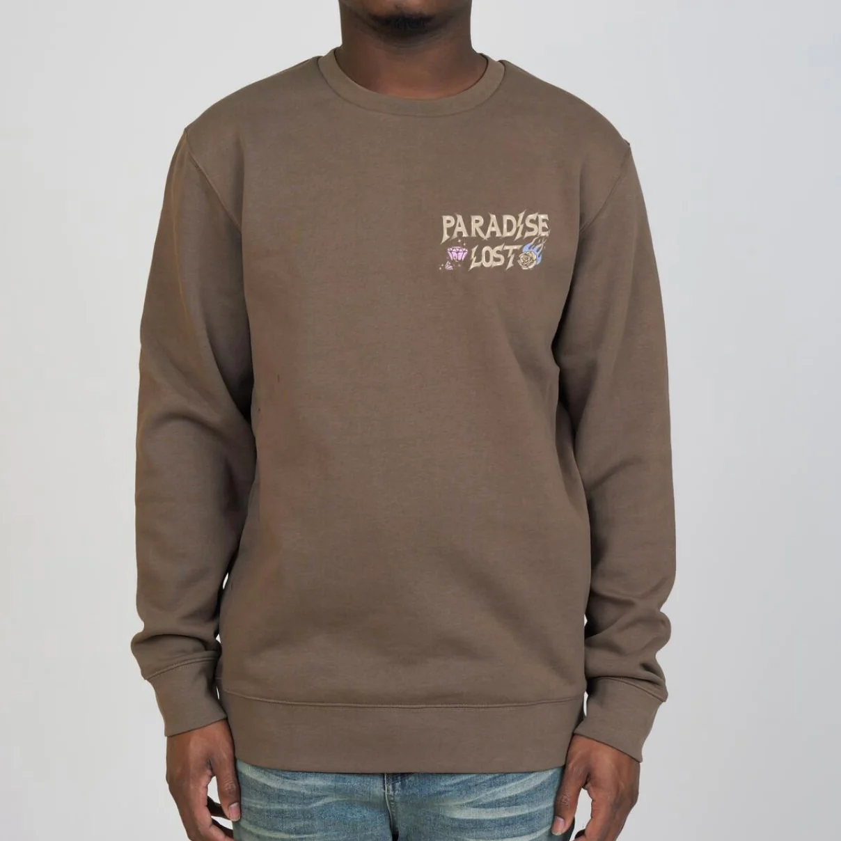 Paradise Lost “Success Breeds Envy” Mocha Sweater