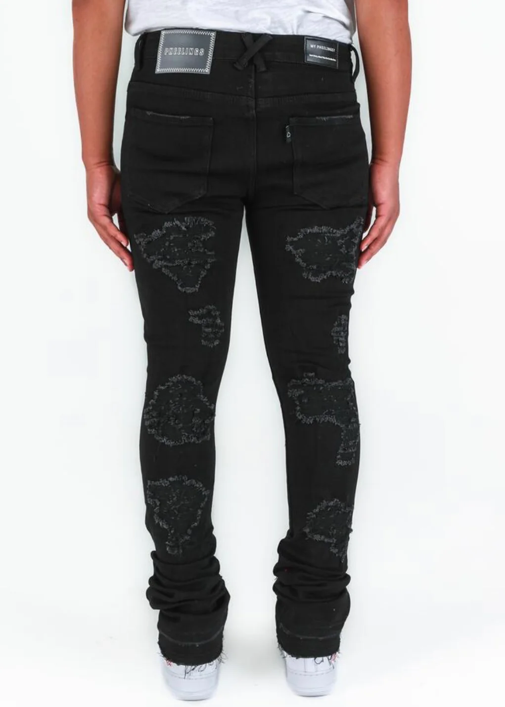 Pheelings “Seize The Day” Stacked Black Jeans - Image 2