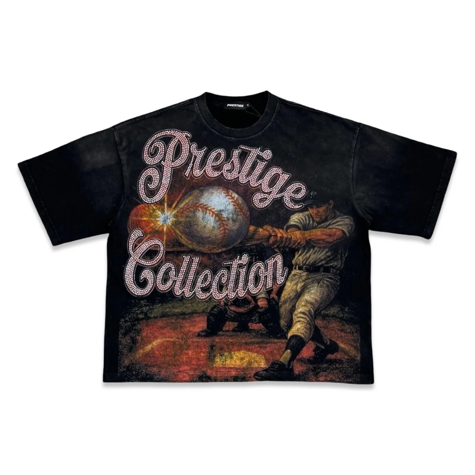 Prestige “Home Run” Black Tee