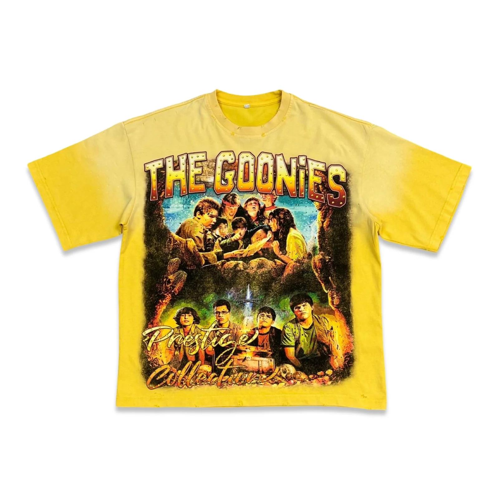 Prestige “The Goonies” Yellow Tee