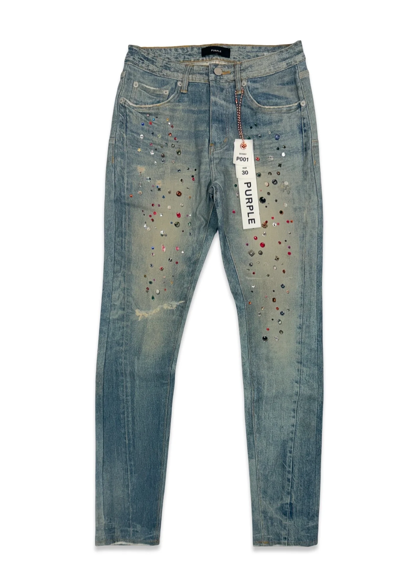 Purple Brand “Jewel” Light Indigo Jeans