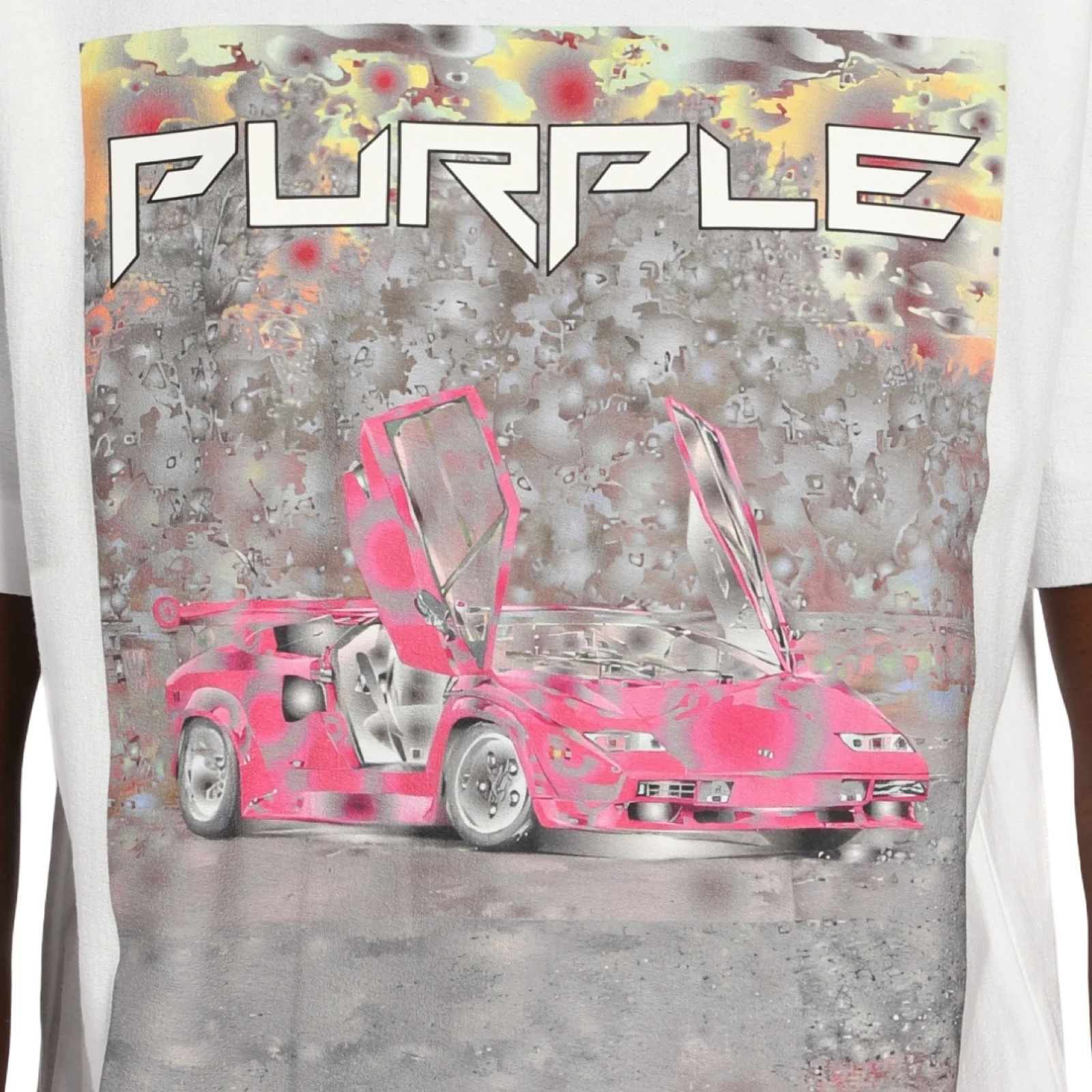 Purple Brand “Nova” White S/S Tee - Image 2