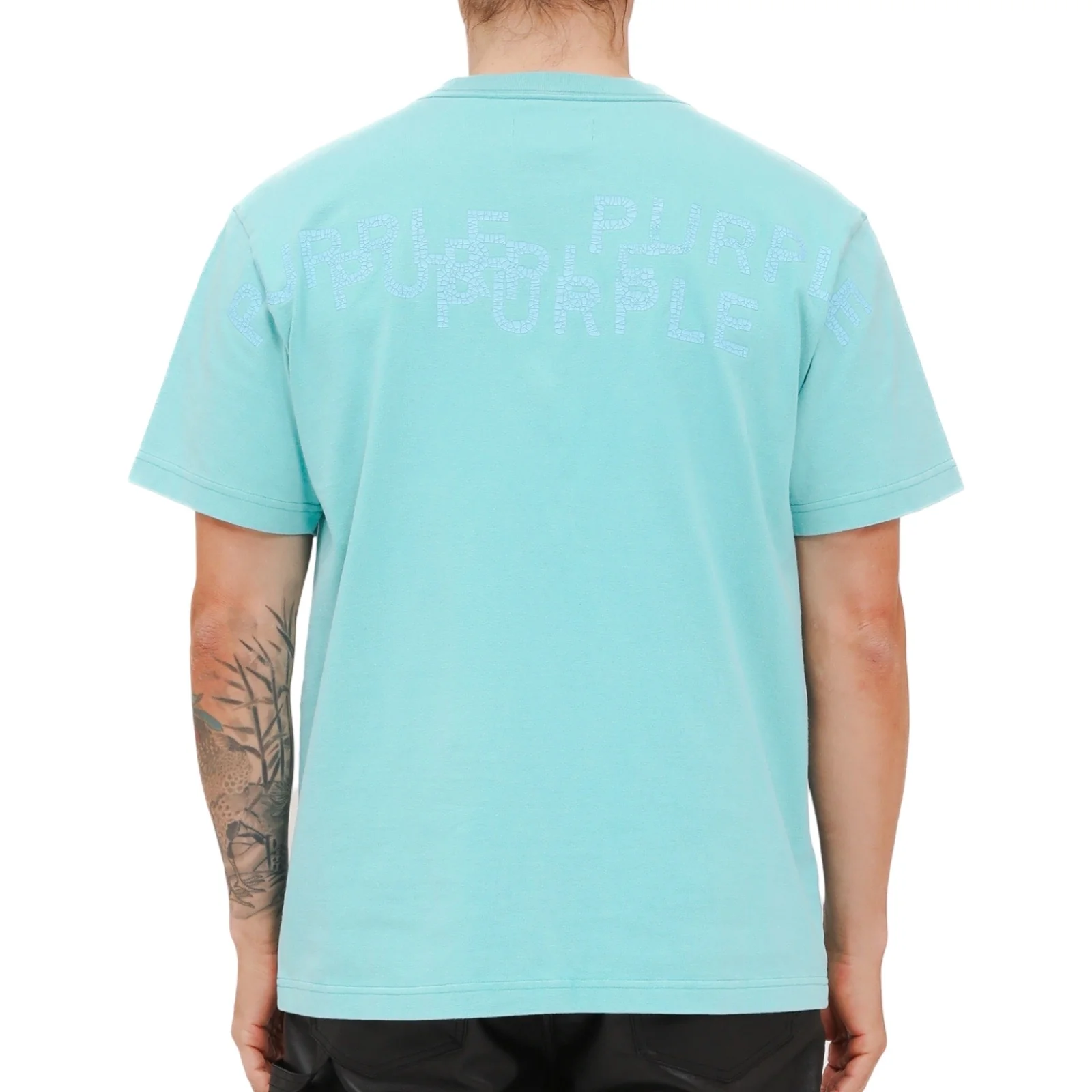 Purple Brand Stamp Teal S/S Tee