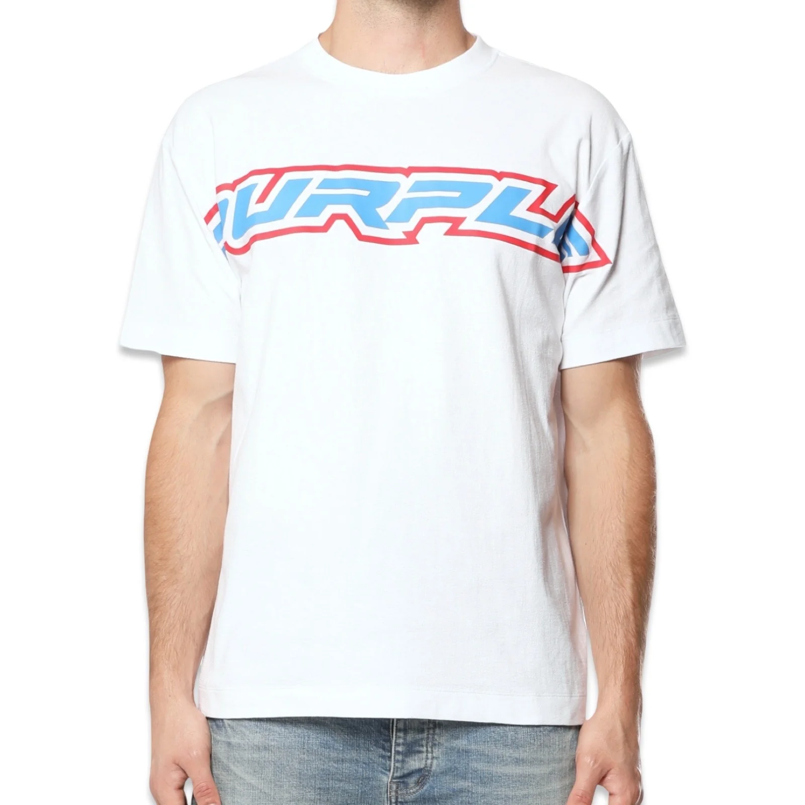 Purple Brand “Turbo” White S/S Tee