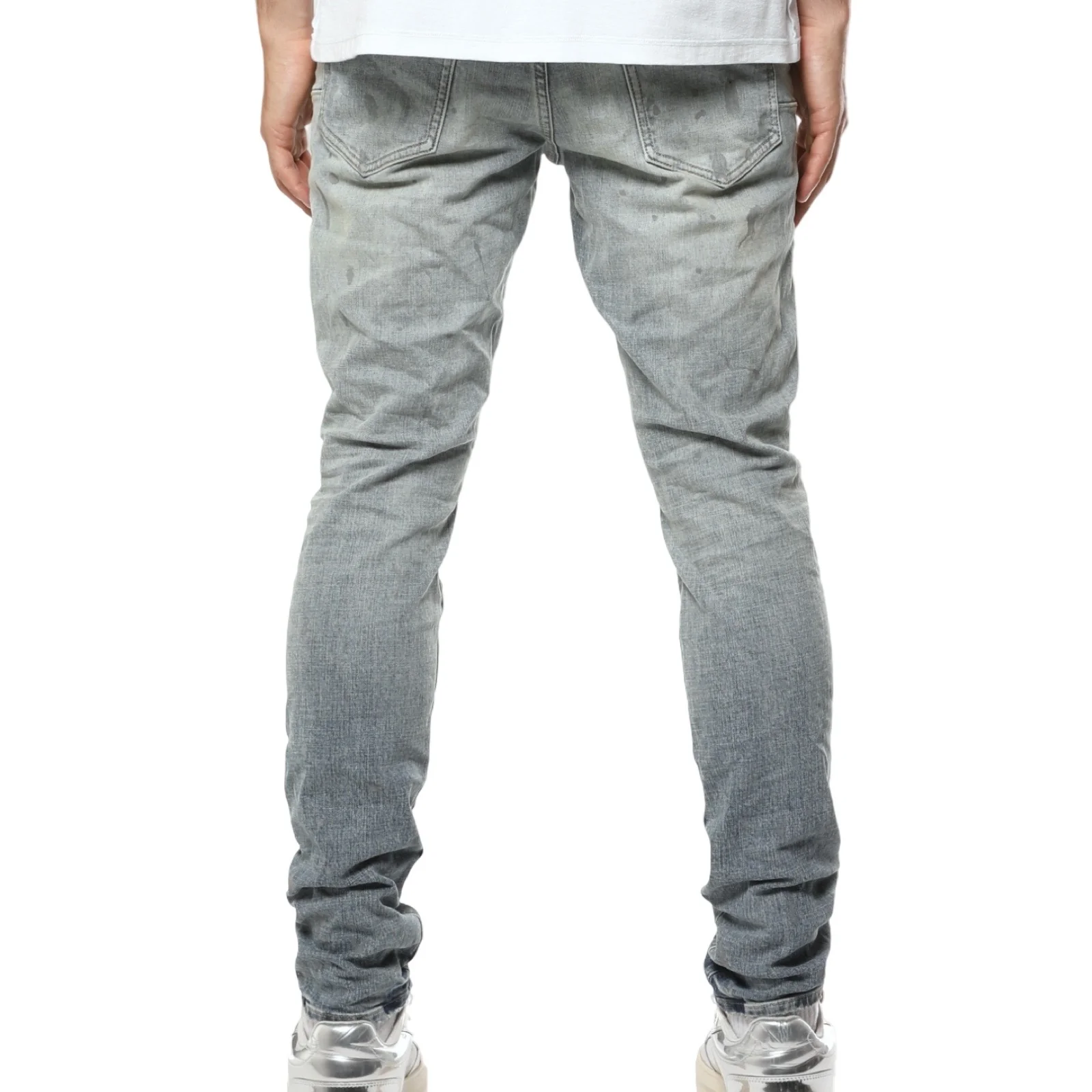Purple Brand “Worn Reflective” Indigo Jeans - Image 3