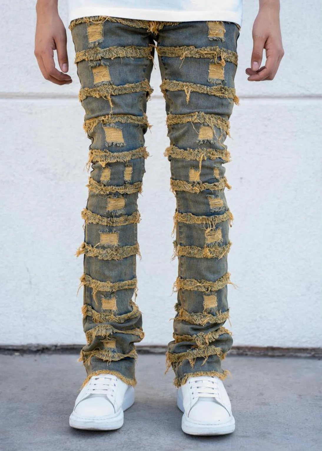 Reelistik Pierre Vintage Stacked Jeans (RST5044-4) - Image 2