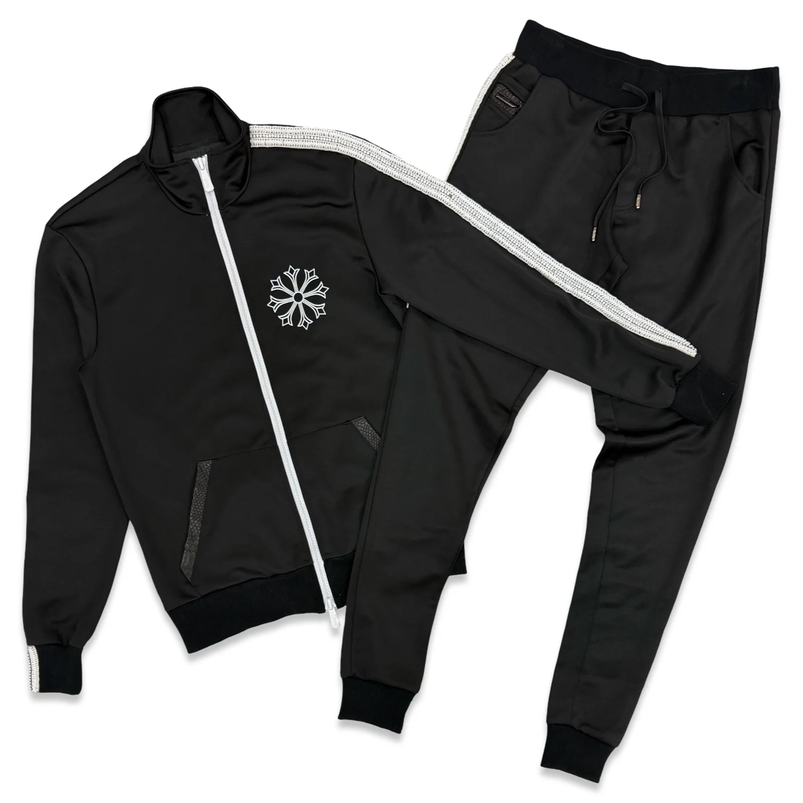 RH45 London “Rhodium” Black Track Set