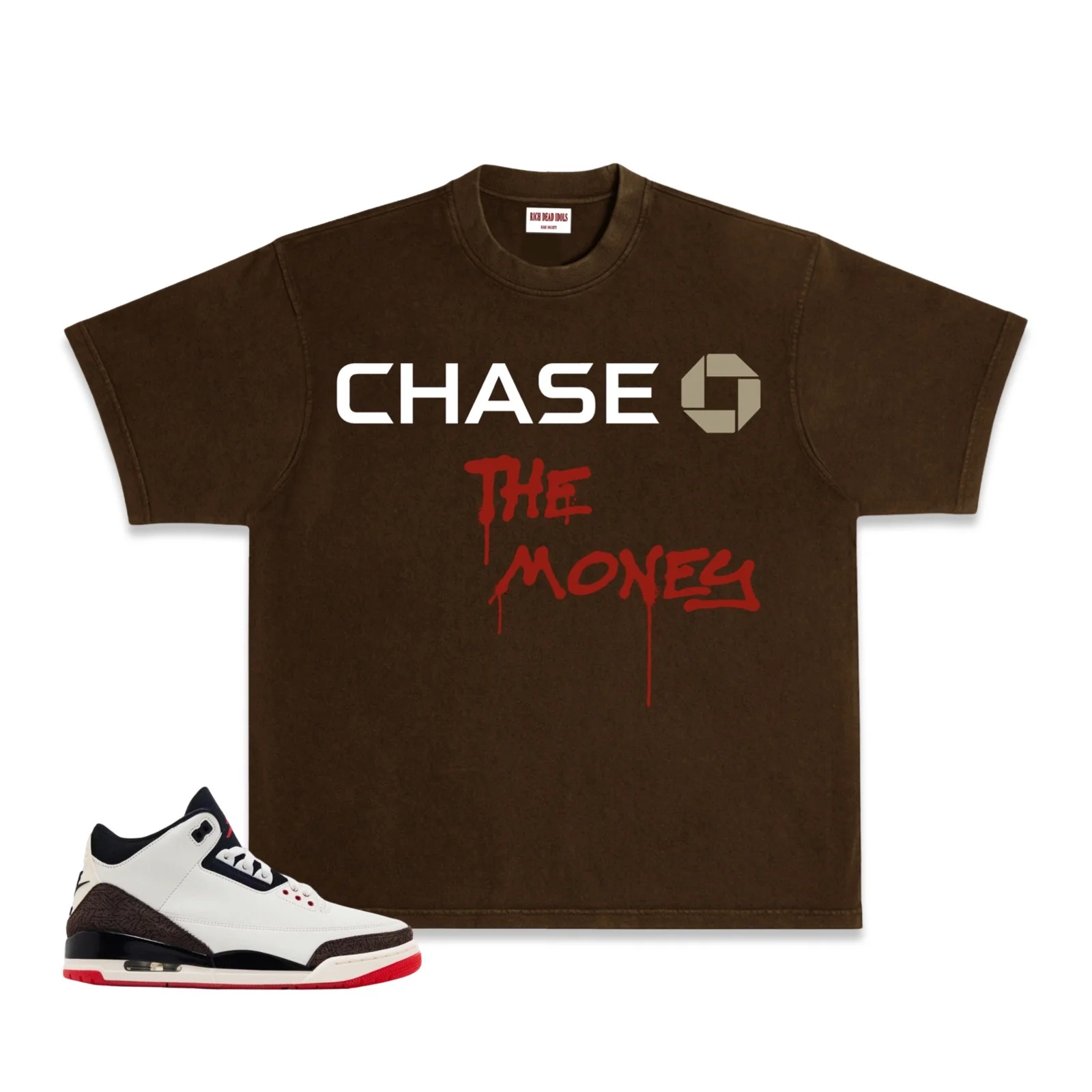 Rich Idols “Chase” Brown Tee