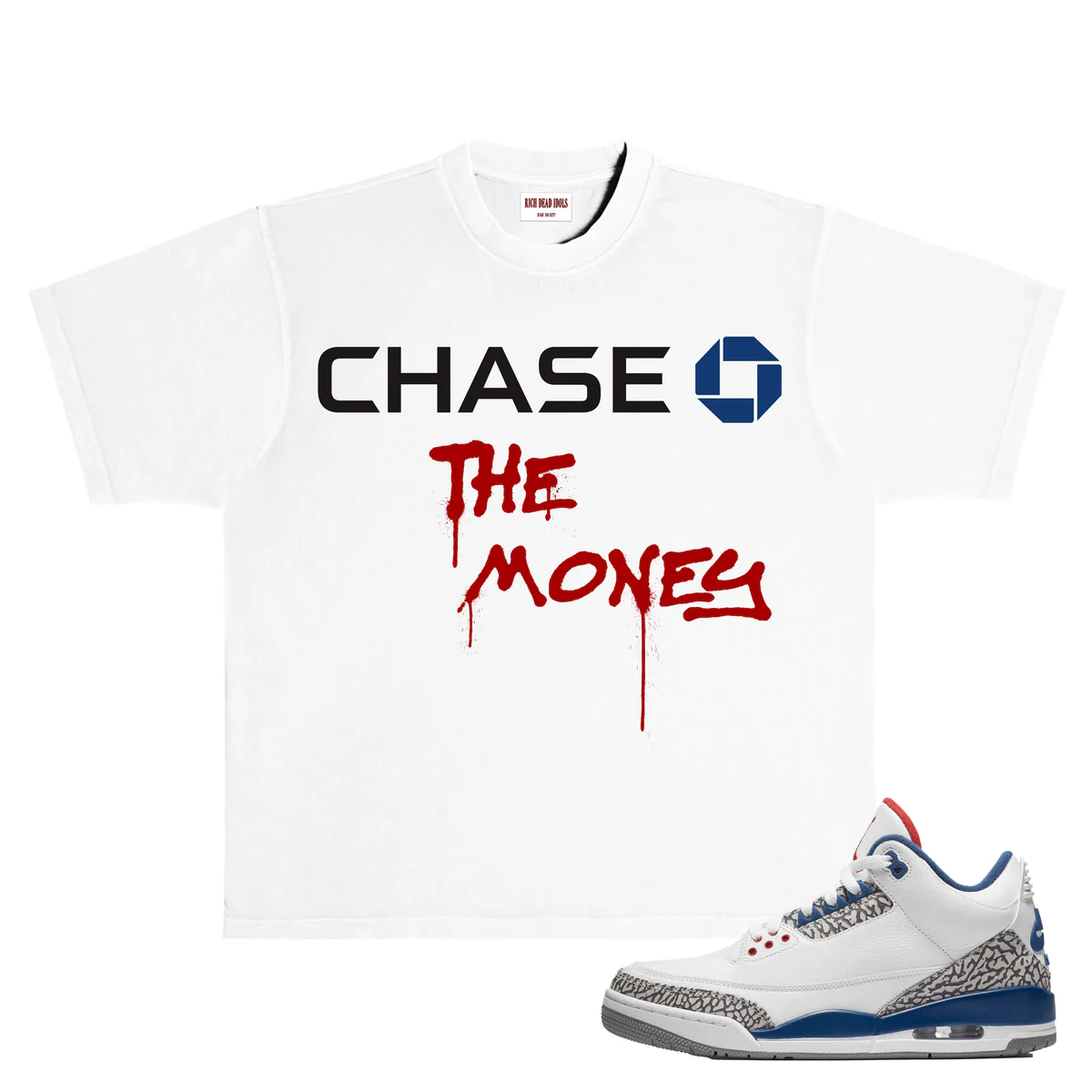 Rich Idols “Chase” White Tee