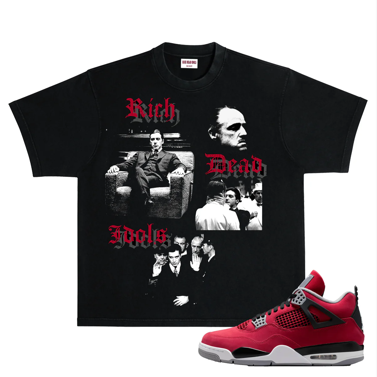 Rich Idols “Michael Corleone” Black Tee