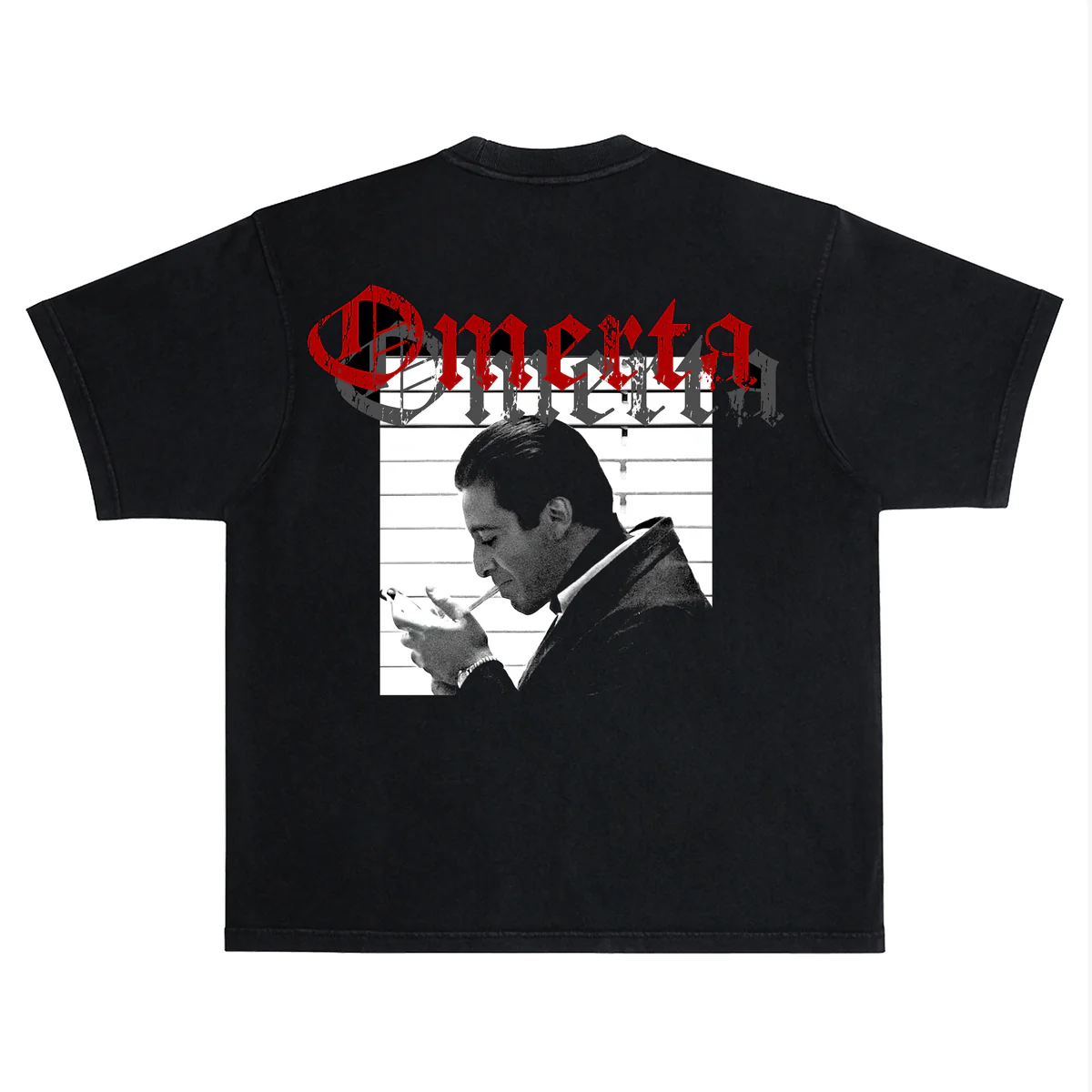 Rich Idols “Michael Corleone” Black Tee - Image 2