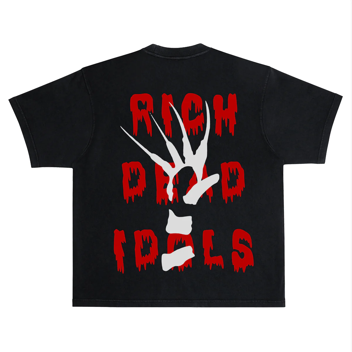 Rich Idols “Nightmare Elm Street” Black Tee - Image 2