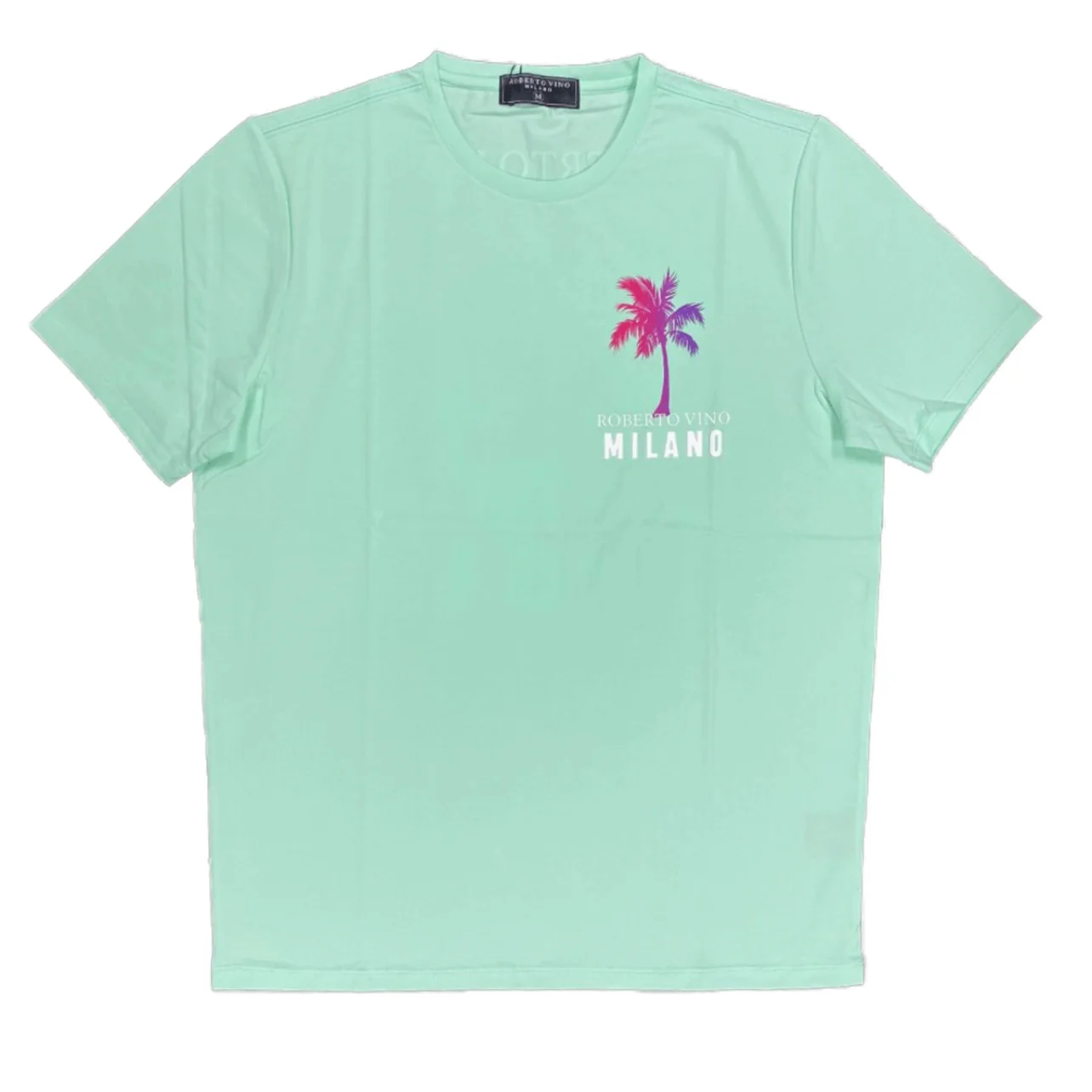 Roberto Vino Tech Milano Palm Tee (Mint) - Image 2
