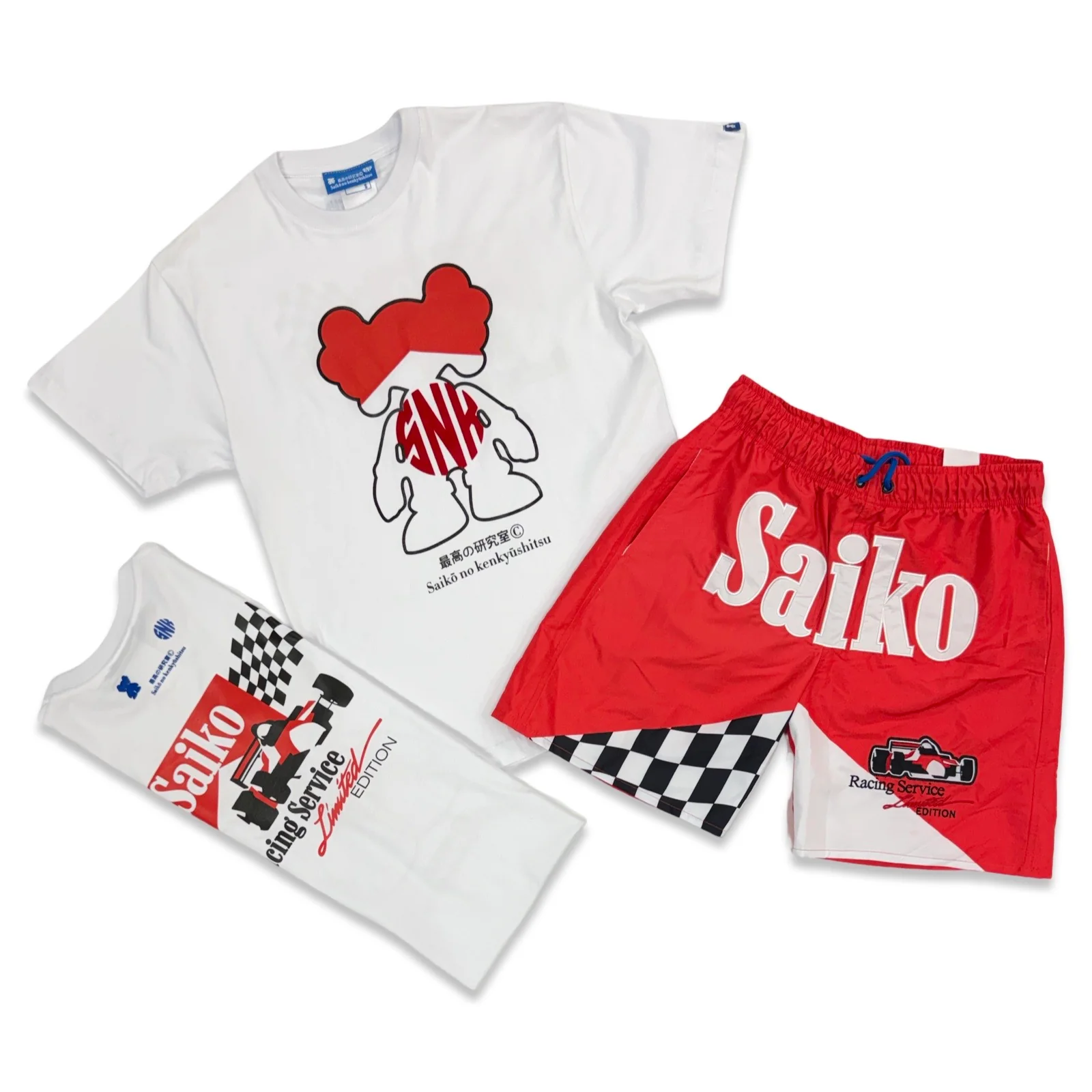 Saiko “Racing Service” Nylon Short Set