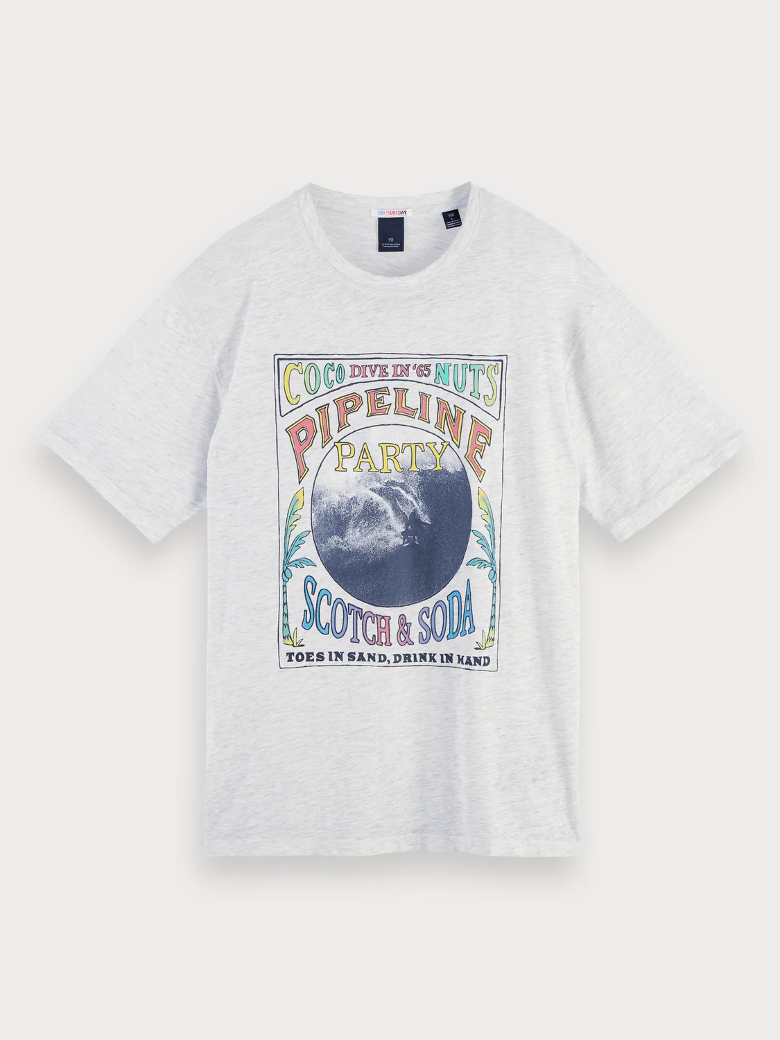 Scotch&Soda-Burnout Artwork Tee
