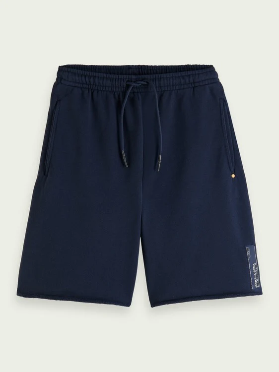 Scotch&Soda Cotton Felpa Shorts (Navy)