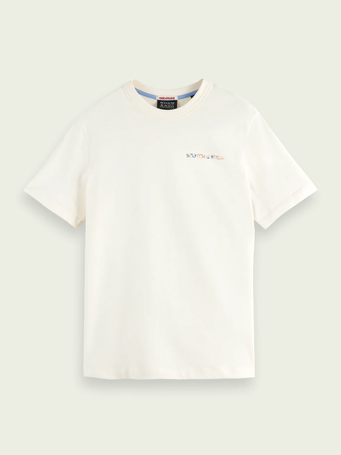 Scotch&Soda Cotton Logo Tee In Kit (166064)